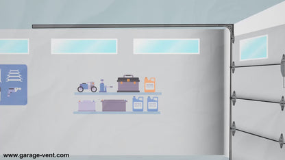 Garage Door Ventilation Kit (US Patented)
